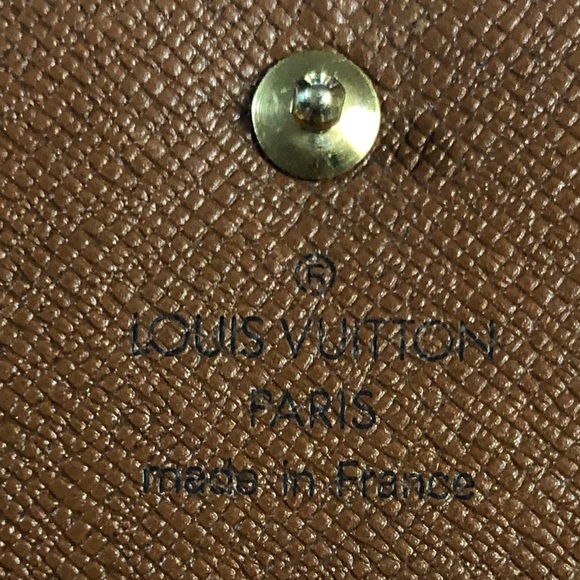 VINTAGE Louis Vuitton Monogram Tri-fold Wallet - Picture 3 of 4